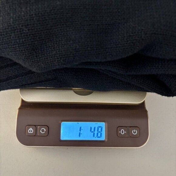 All Points by Reference Point Women's Black Gold embroidered beaded cardigan L - Picture 12 of 12